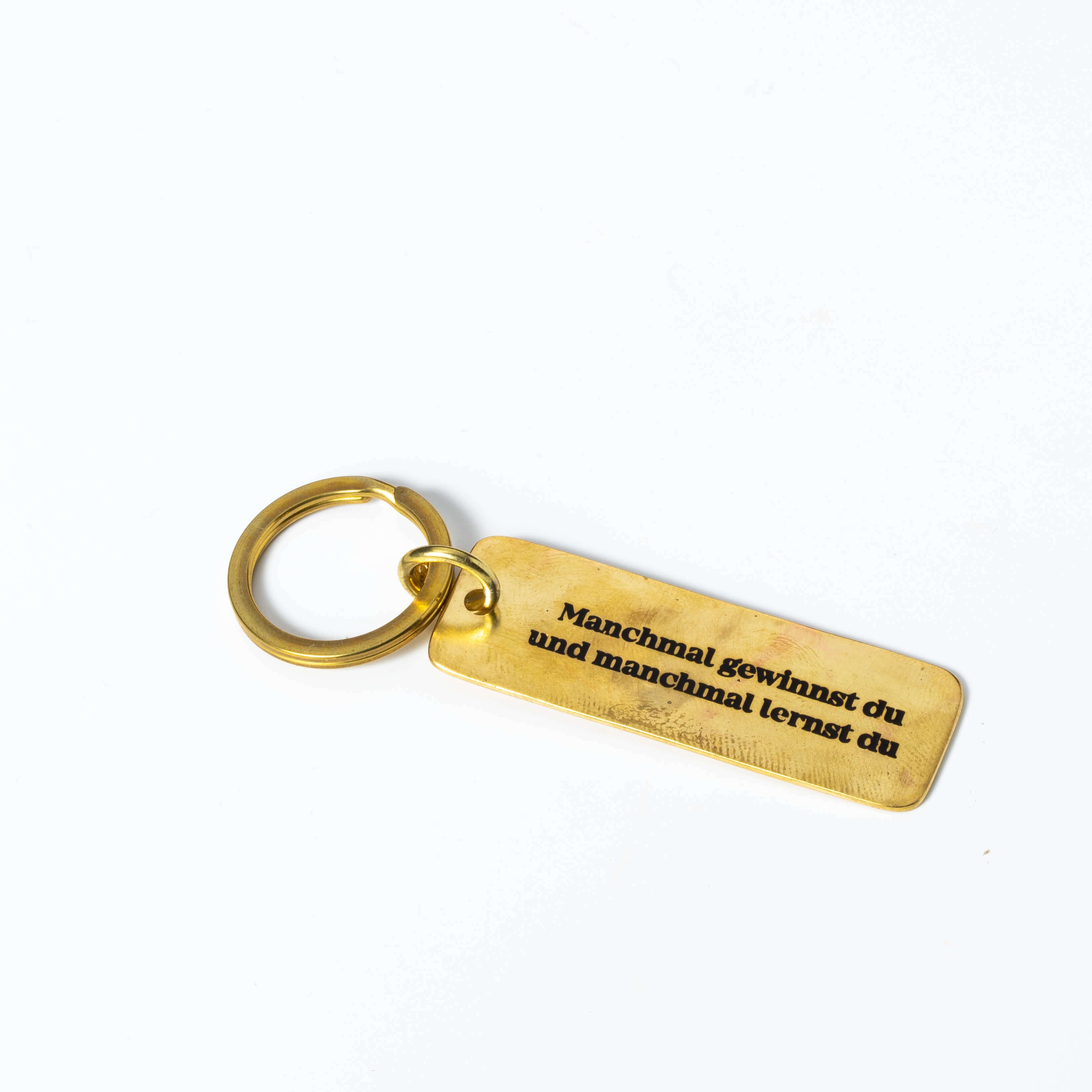 MANTRA - Keychain - "Sometimes you win and sometimes you learn"