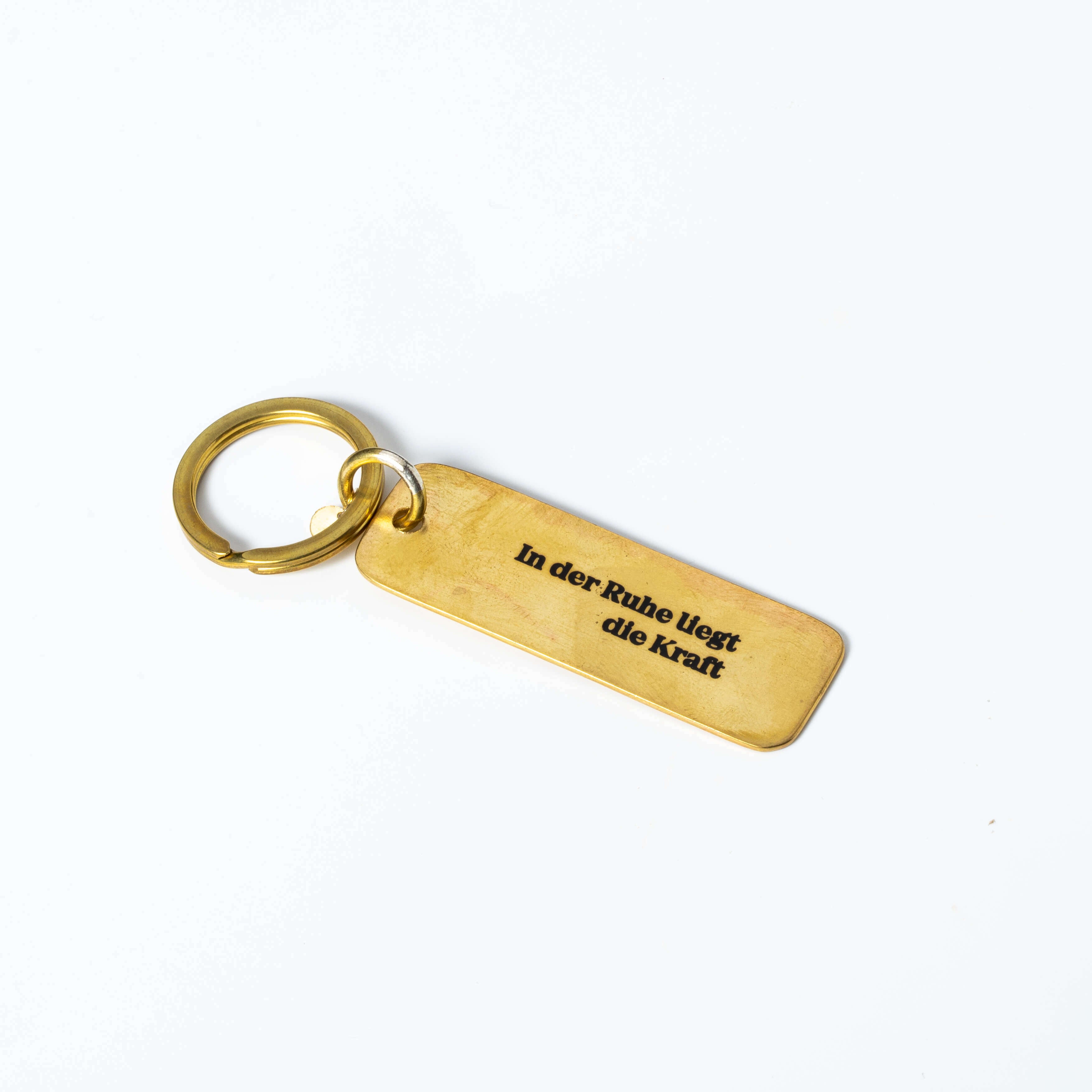 MANTRA - Keychain - "In calmness lies strength"