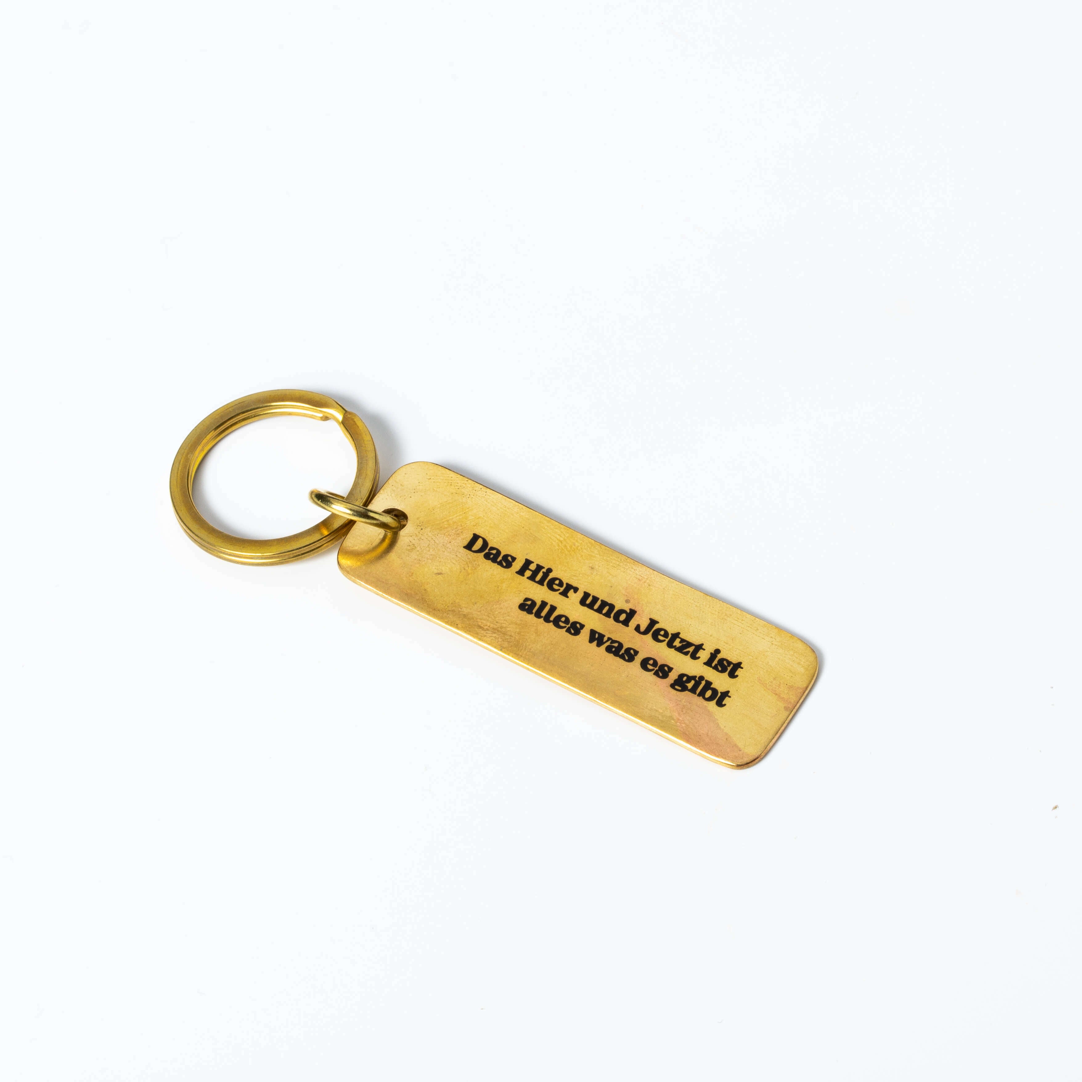 MANTRA - Keychain - "The here and now is all there is"