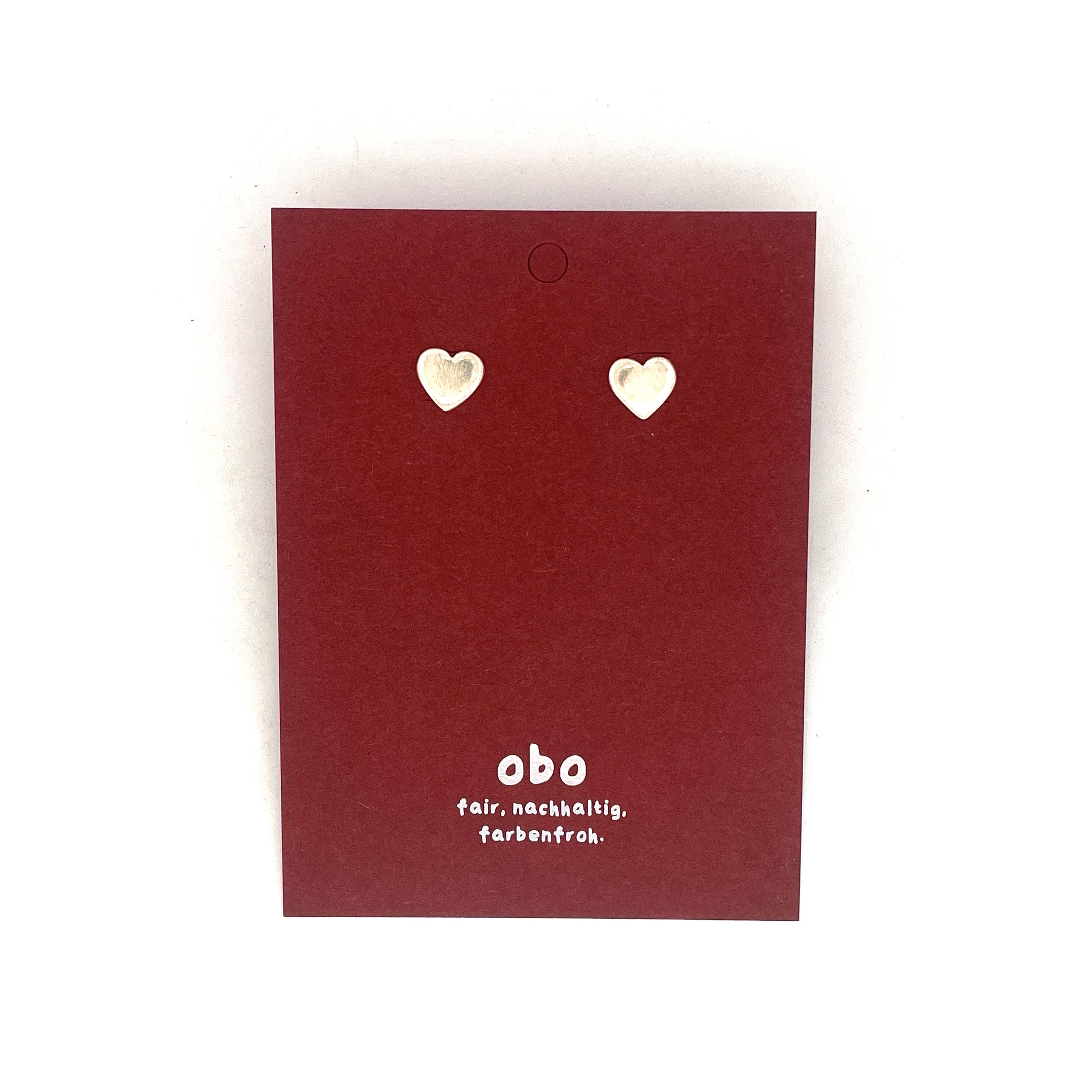 CHARMS - Viva Ohrstecker Herz: Sterling Silber