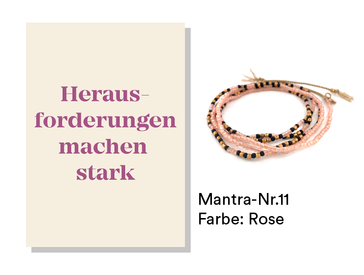 MANTRA Set : Herausforderungen machen stark