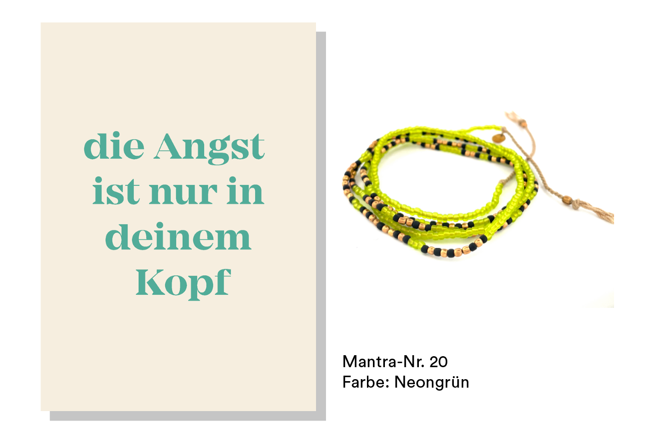 MANTRA Set : Die Angst ist nur in deinem Kopf