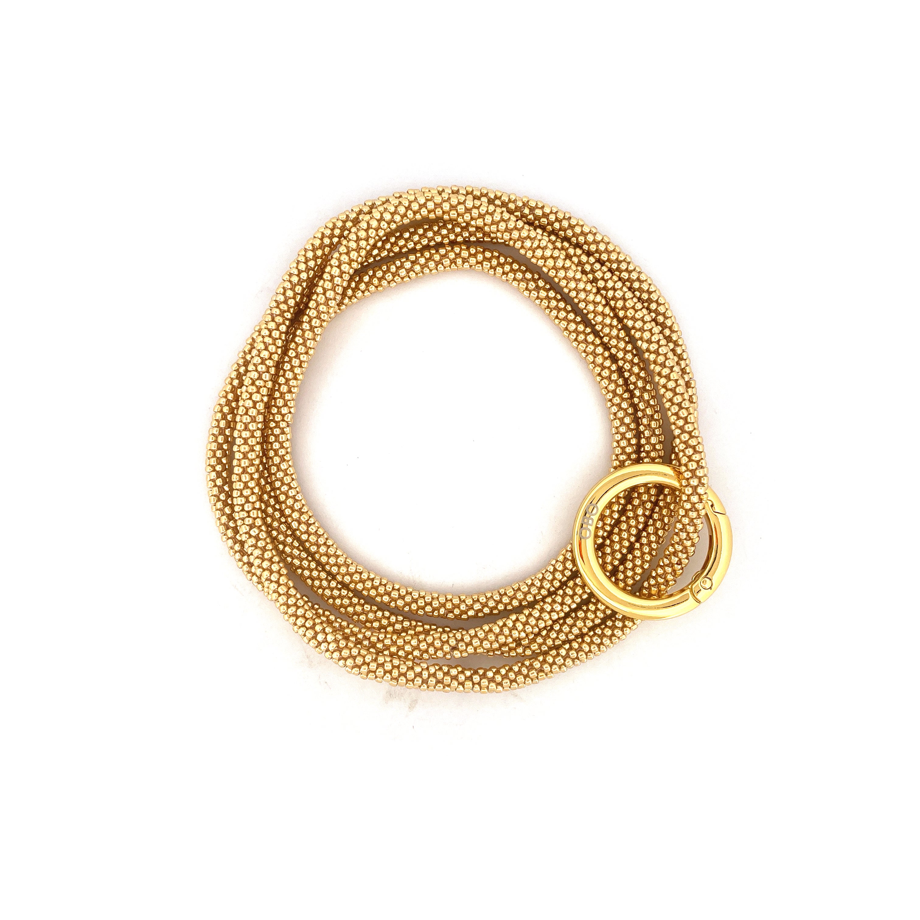 AURA - Handyketten: Glanzgold