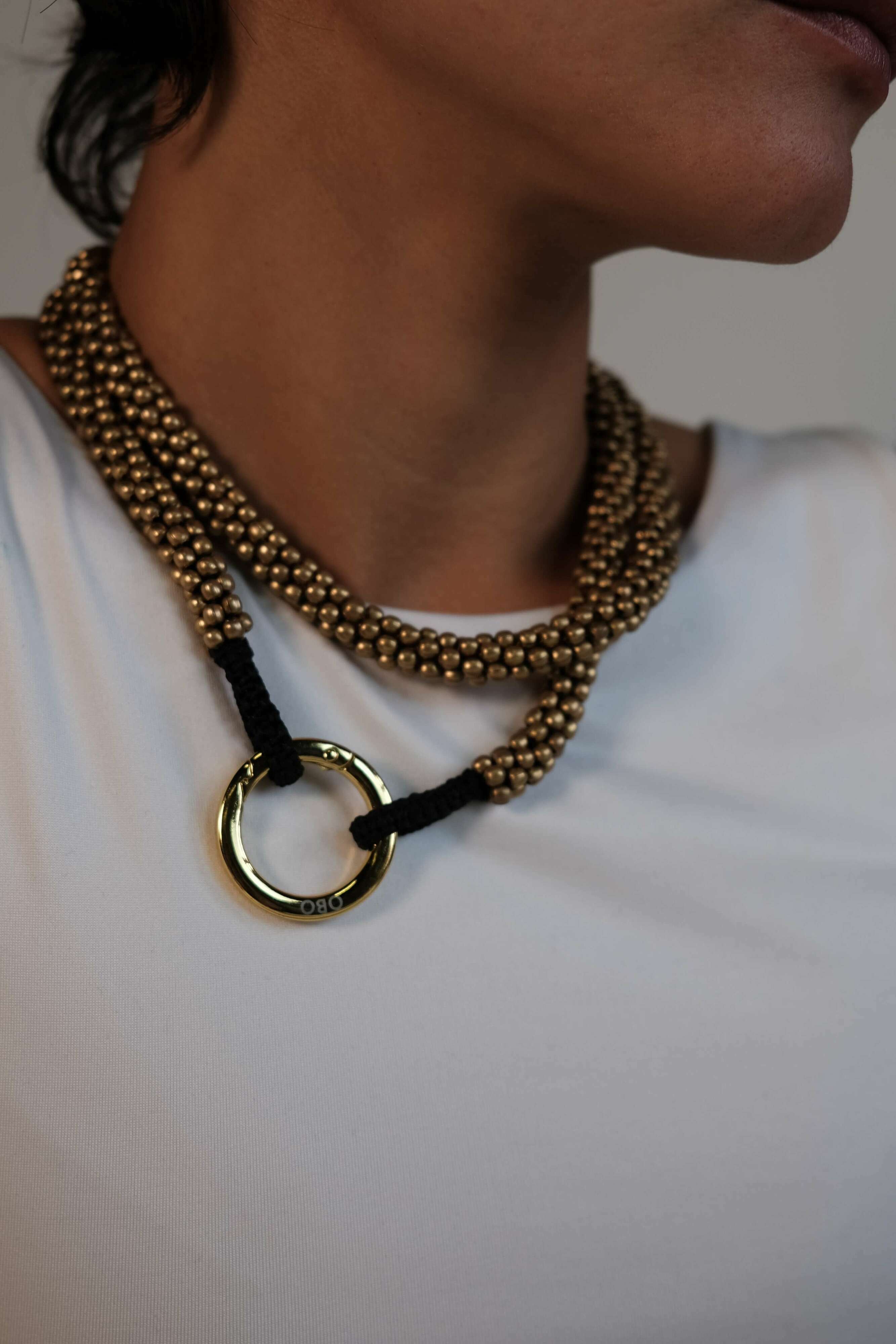 BOLD - Roll-on Schlüsselband: Messing