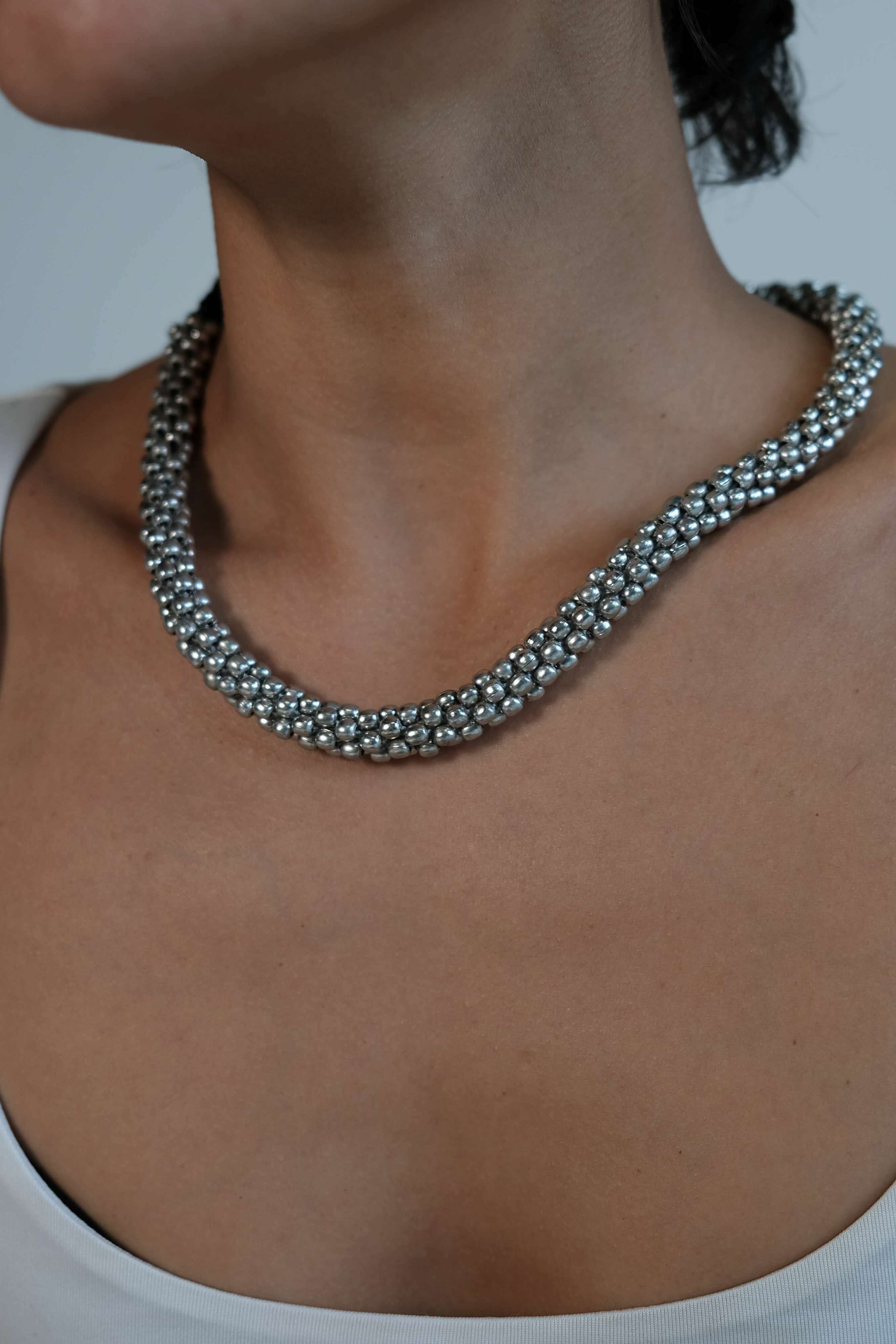 BOLD - Roll-on Kette Messing versilbert