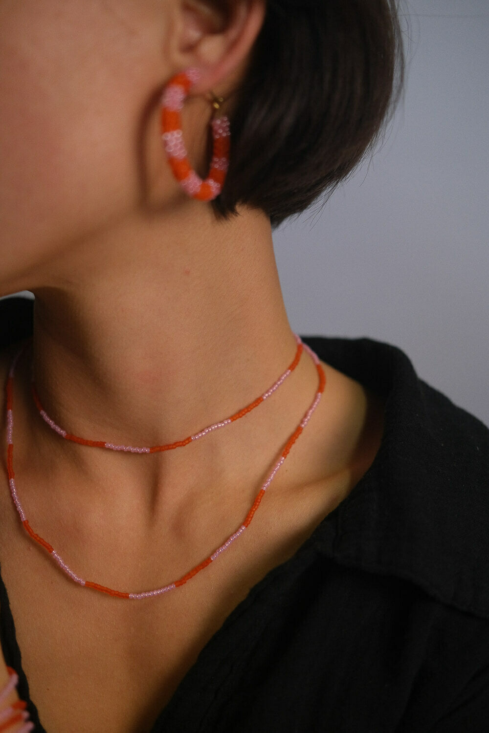 DUO - Kette & Wickelarmband "Tropenkuss"