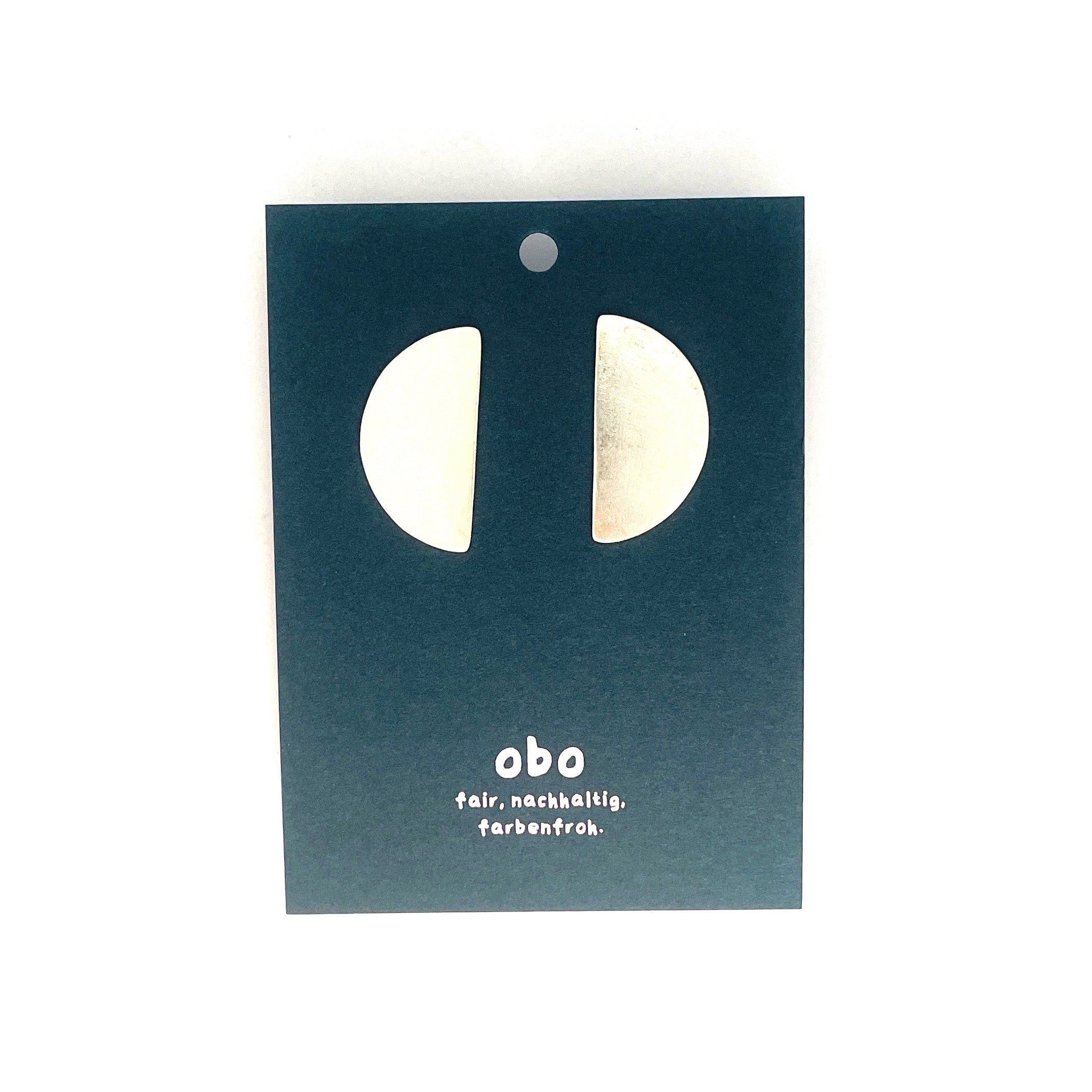 Halbmond Ohrringe - Sterling Silber