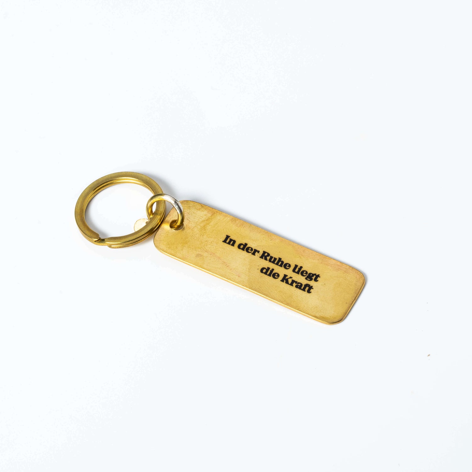 MANTRA - Keychain - &quot;In calmness lies strength&quot;