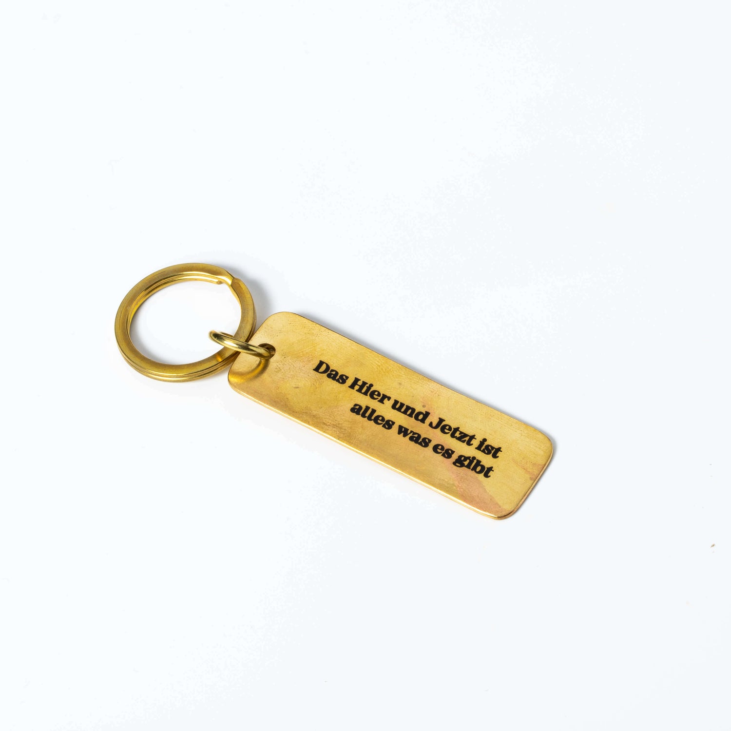 MANTRA - Keychain - &quot;The here and now is all there is&quot;