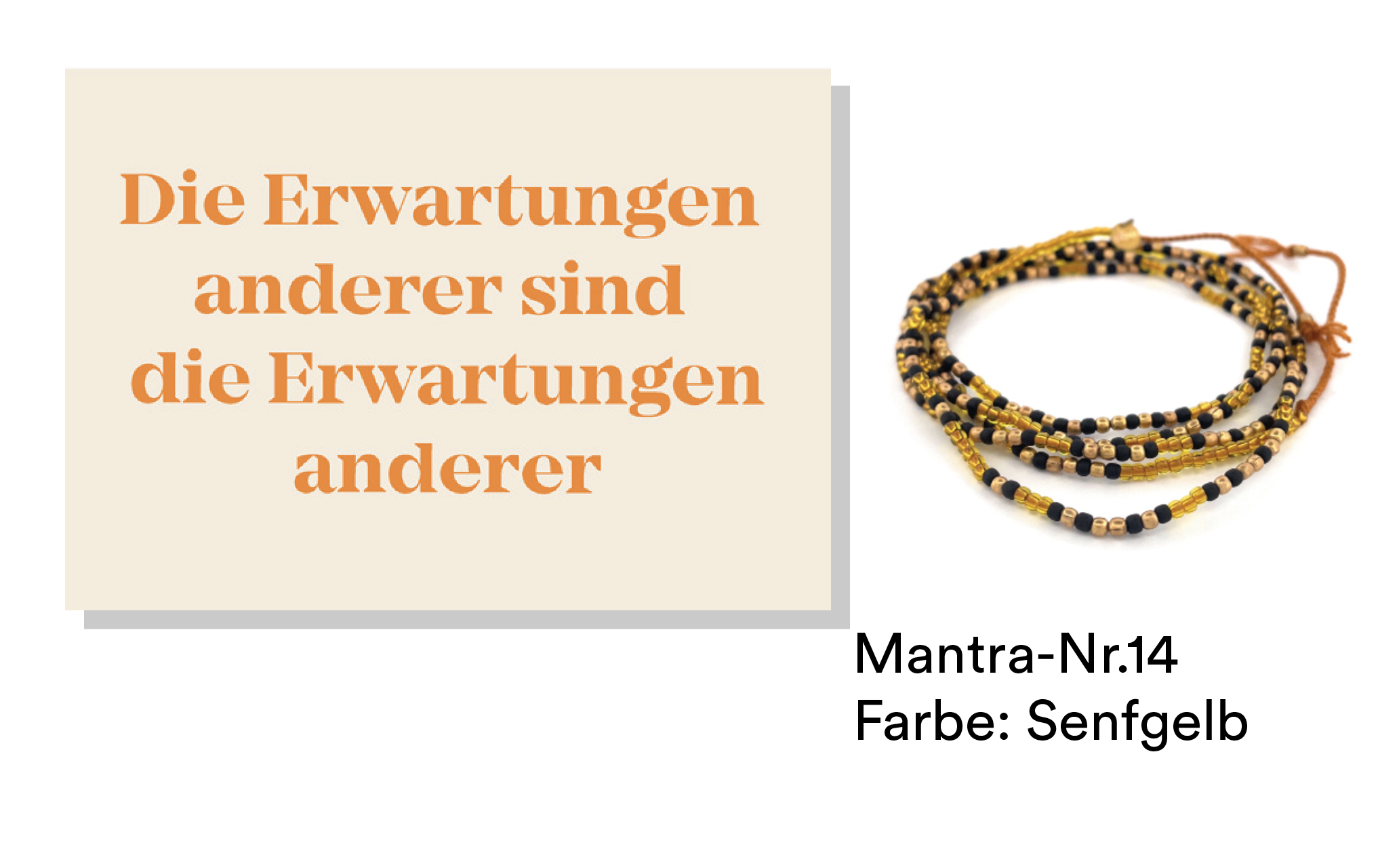 MANTRA Set : Les attentes des autres sont les attentes des autres