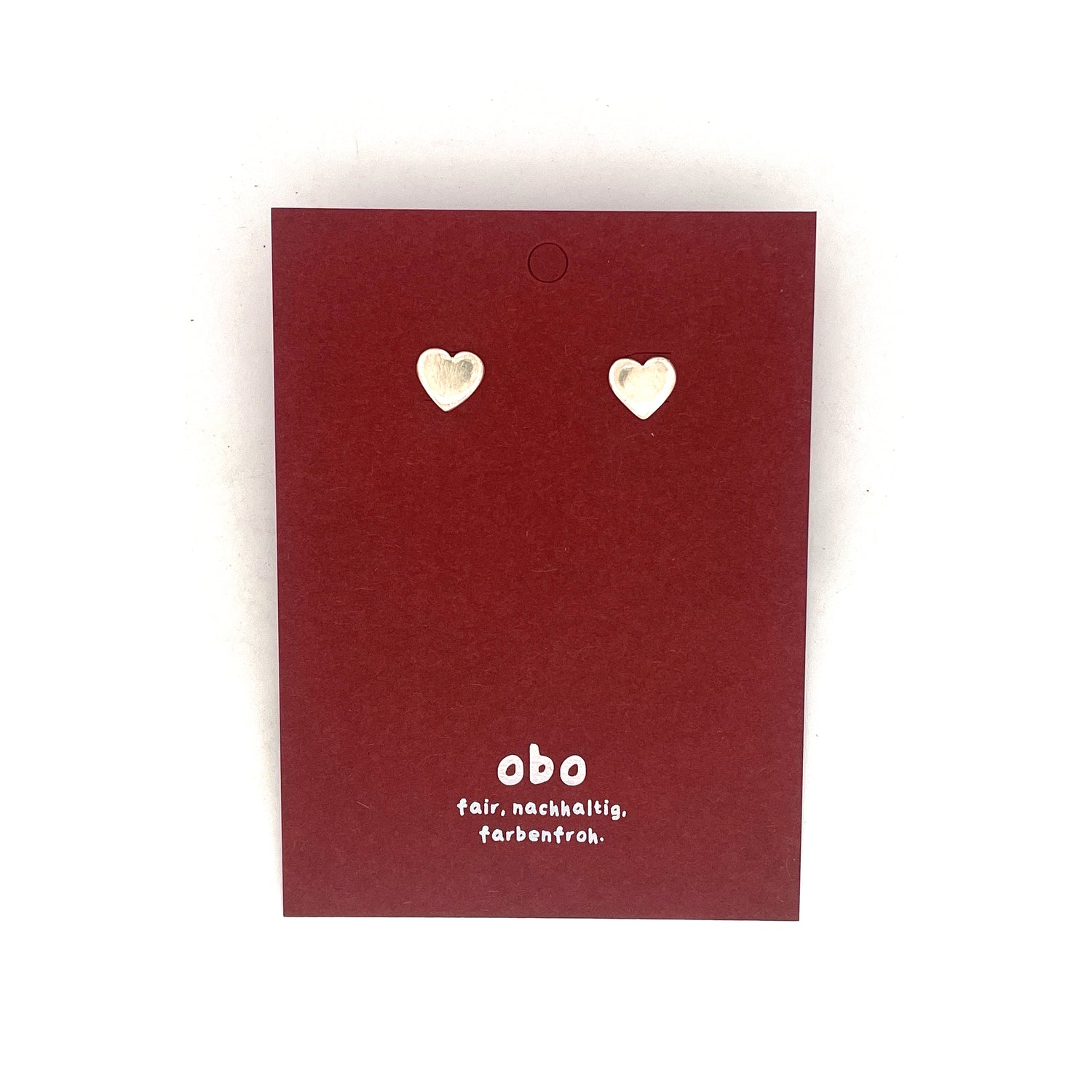 CHARMS - Viva Ohrstecker Herz: Sterling Silber