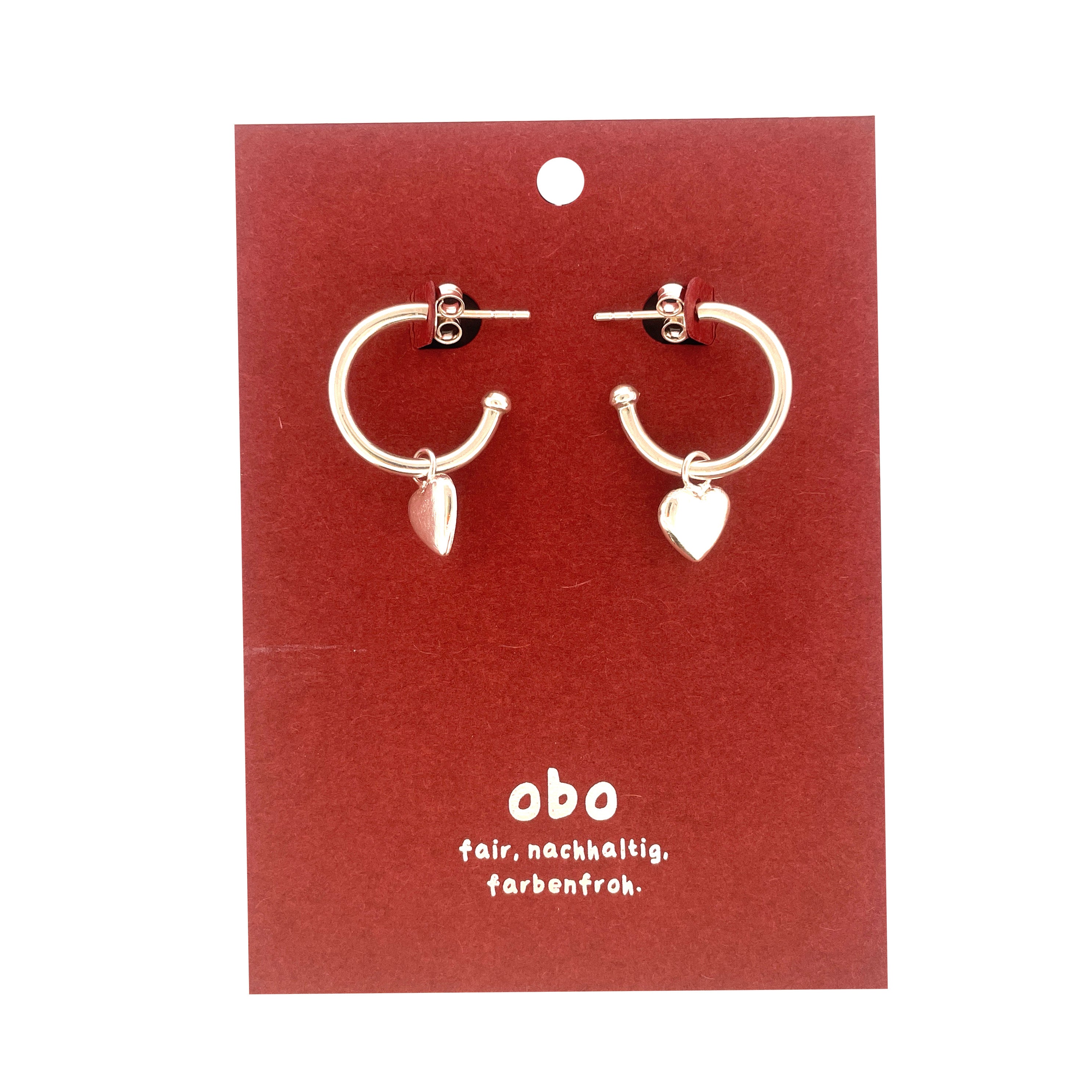 CHARMS - Viva Kreolen Herzen: Sterling Silber