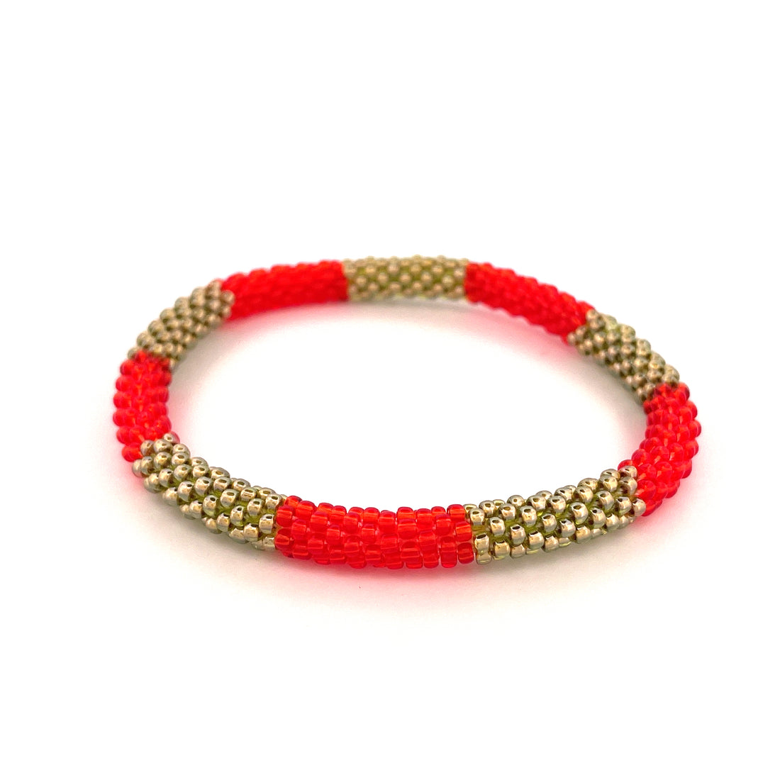 DUO - Roll-on Armband &quot;Flammenblatt&quot;