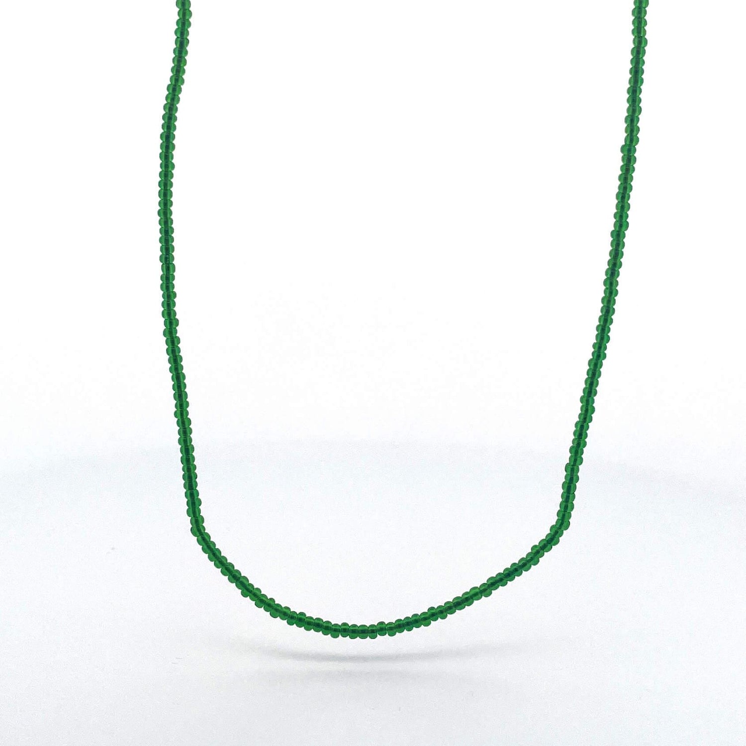 AURA necklace dark green