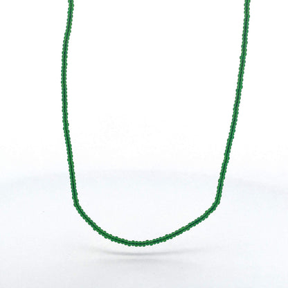 AURA necklace dark green