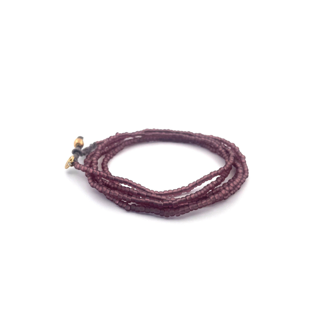 AURA necklace aubergine 