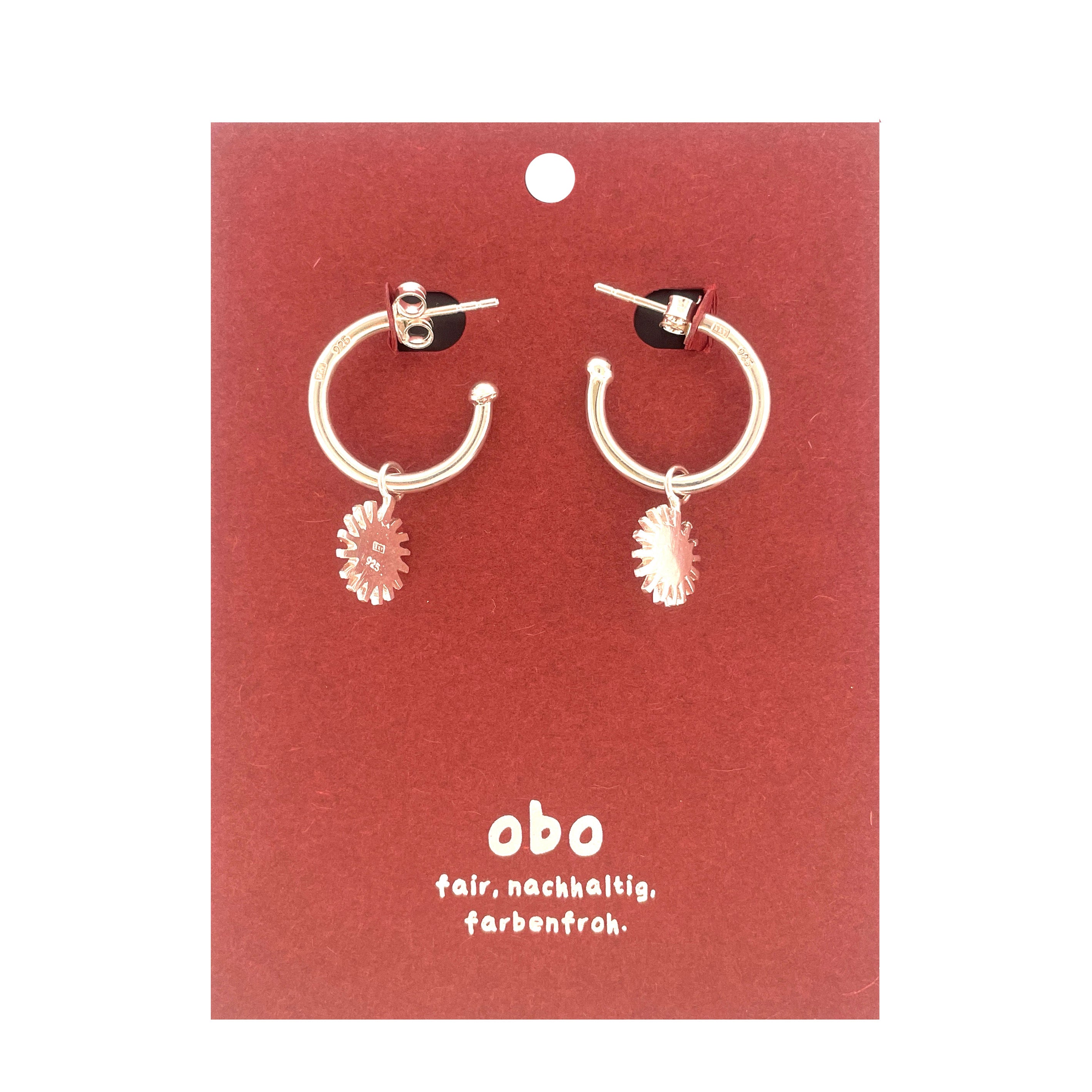 CHARMS - Viva Kreolen Sonnen: Sterling Silber