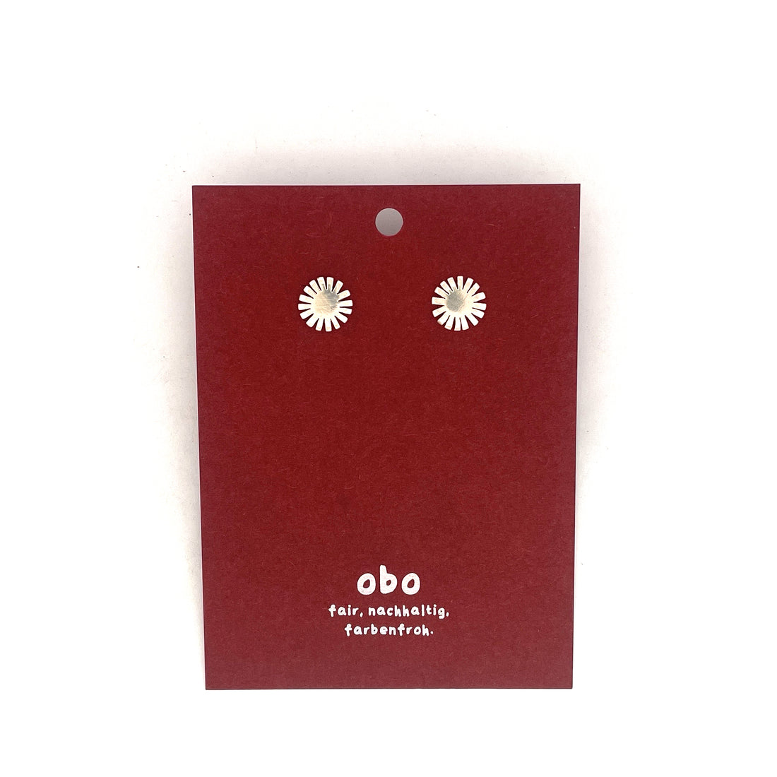 CHARMS - Viva Ohrstecker Sonne: Sterling Silber