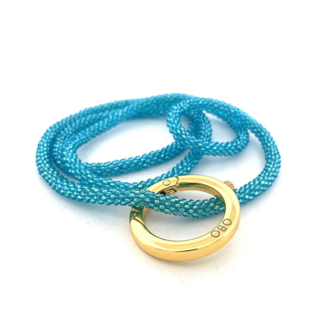 AURA - Porte-clés Roll-on Turquoise