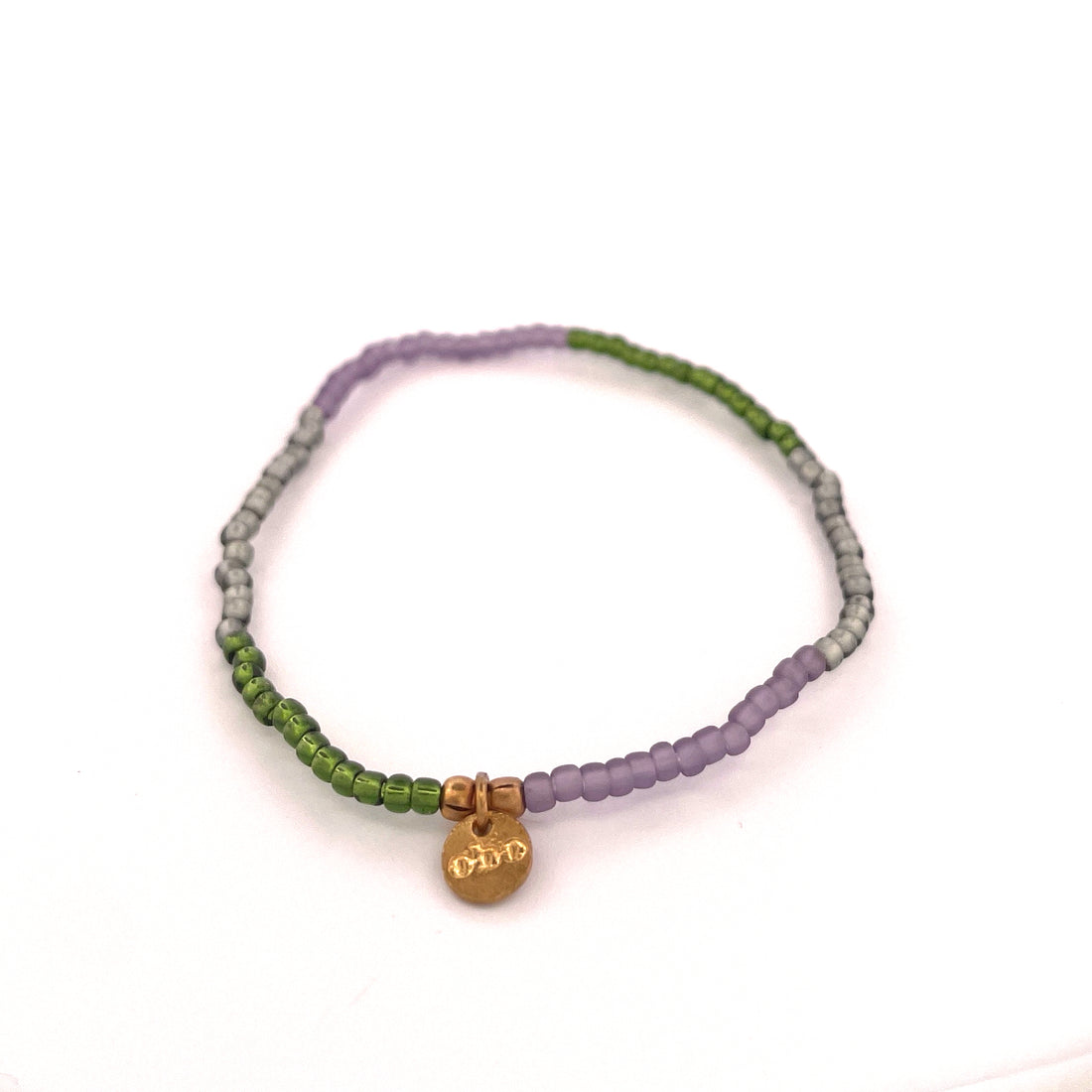 TRIO - Bracelet extensible « Brume de mousse » 