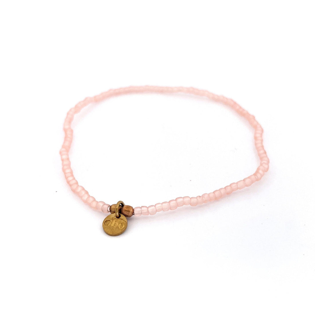 AURA - Bracelet extensible rose tendre 