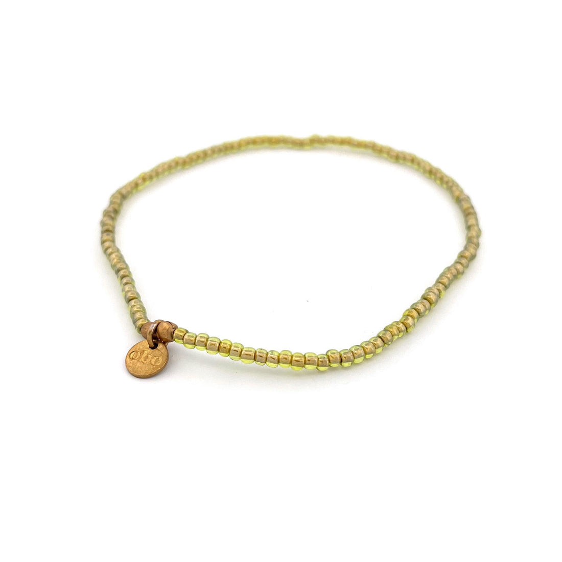 AURA - Bracelet extensible citron vert 