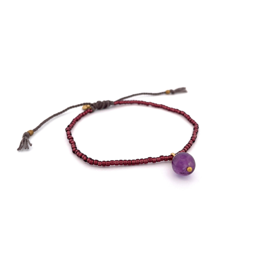 AURA – Bracelet avec améthyste et mûre 