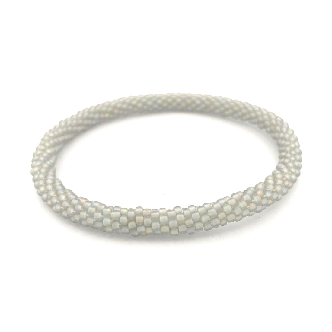 AURA - Bracelet Roll-on Gris Scintillant