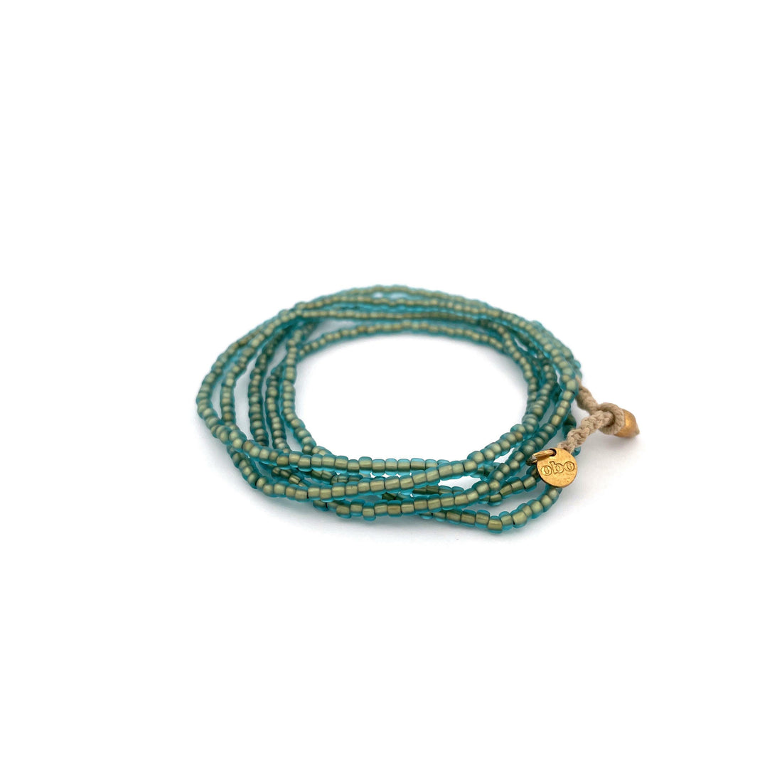 AURA necklace snake green