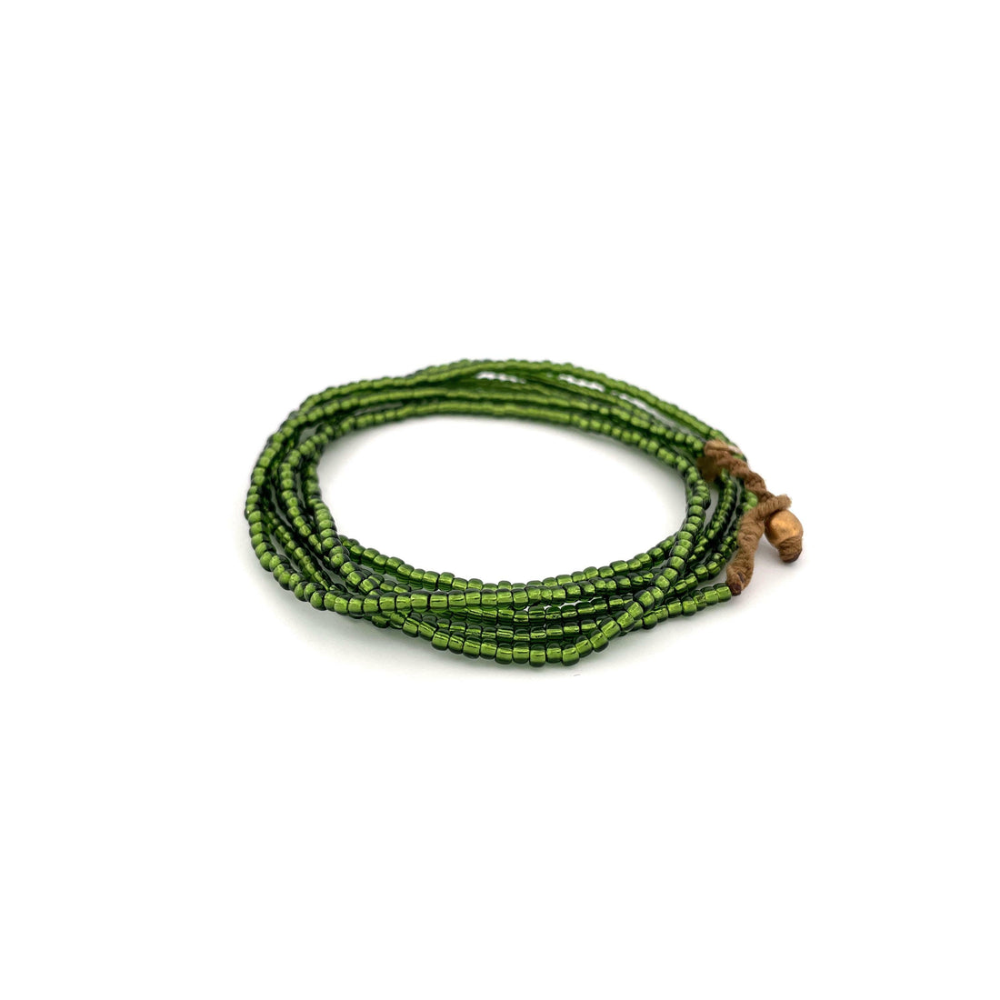 AURA necklace forest green