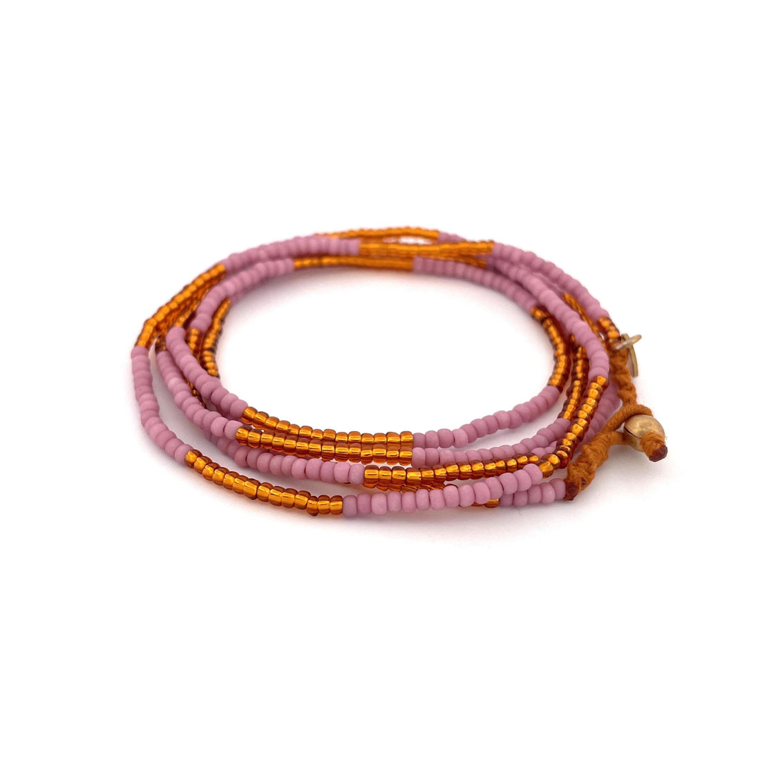 DUO - Necklace &amp;amp; wrap bracelet &quot;Honey Blossom&quot;