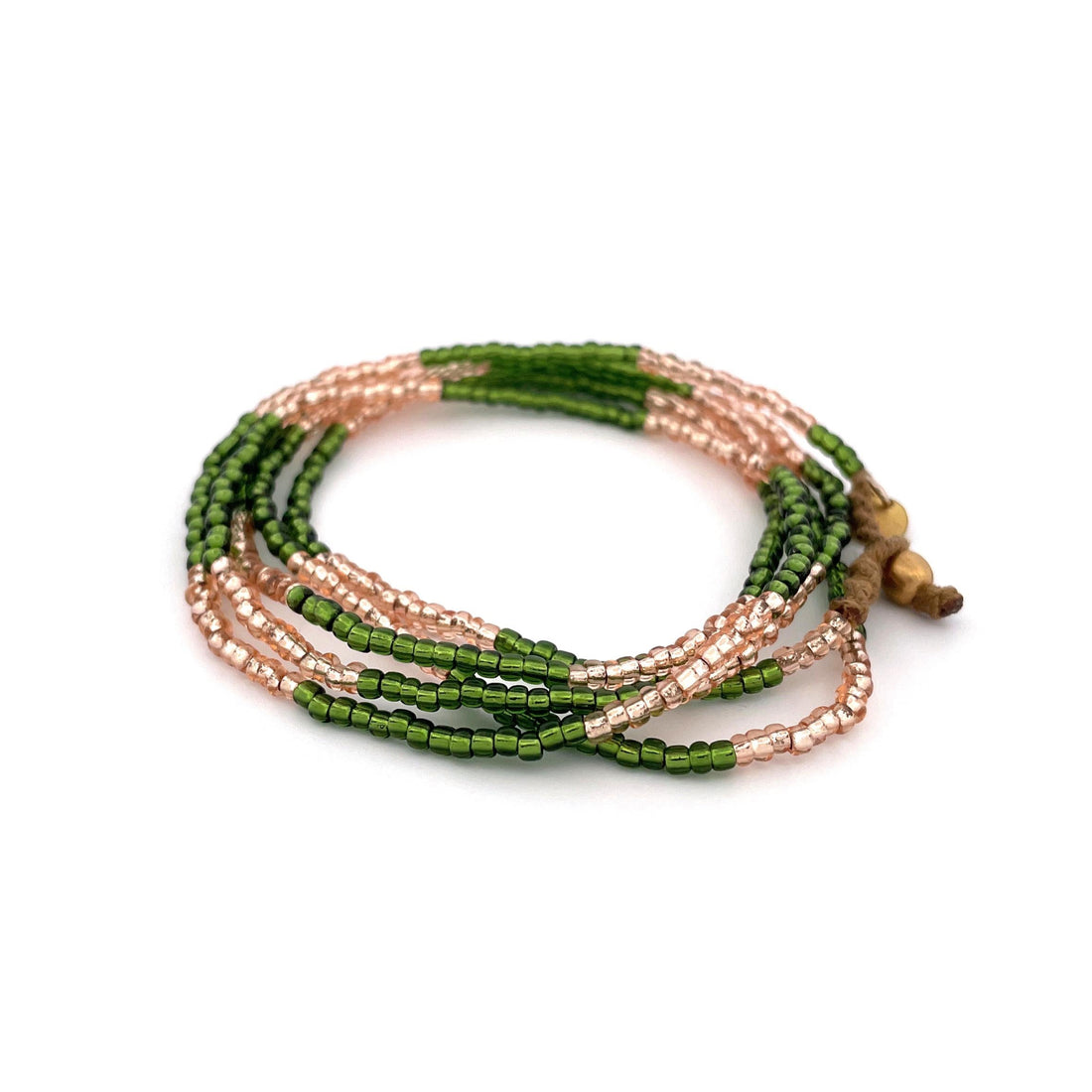 DUO - Necklace &amp;amp; wrap bracelet &quot;Forest Joy&quot;