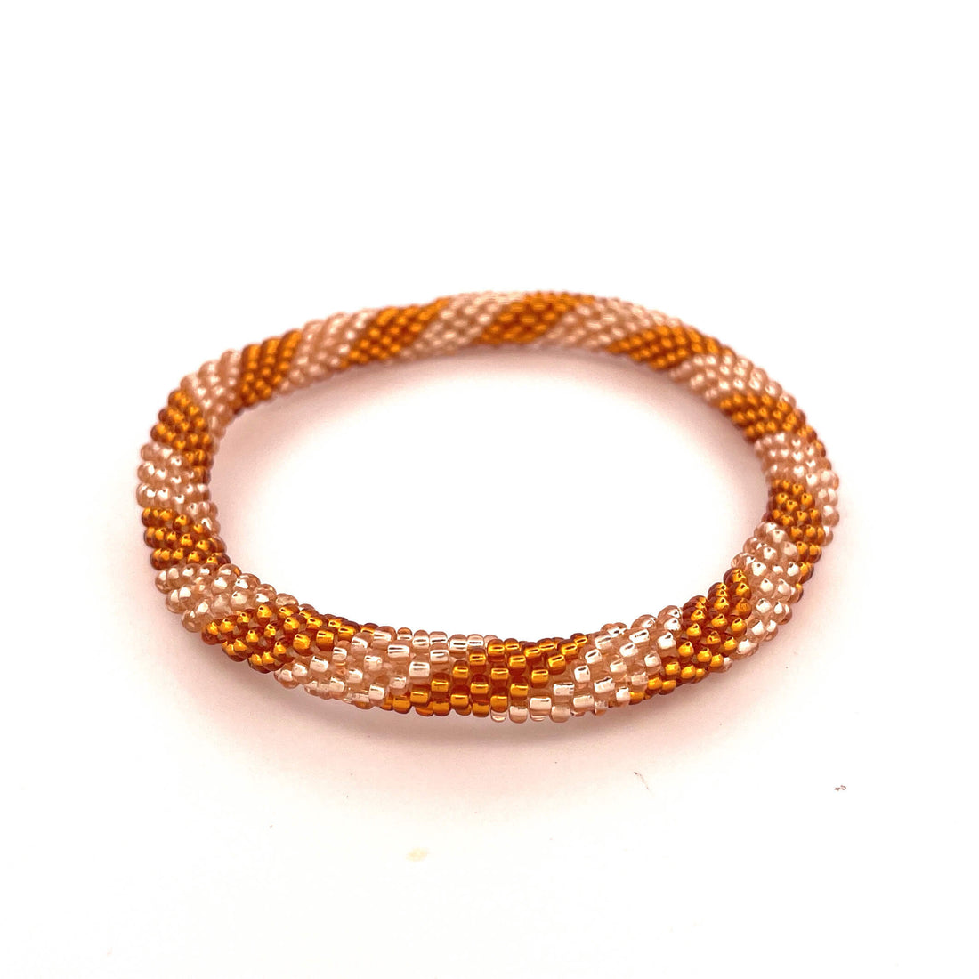 TWISTER - Roll-on bracelet gold peach