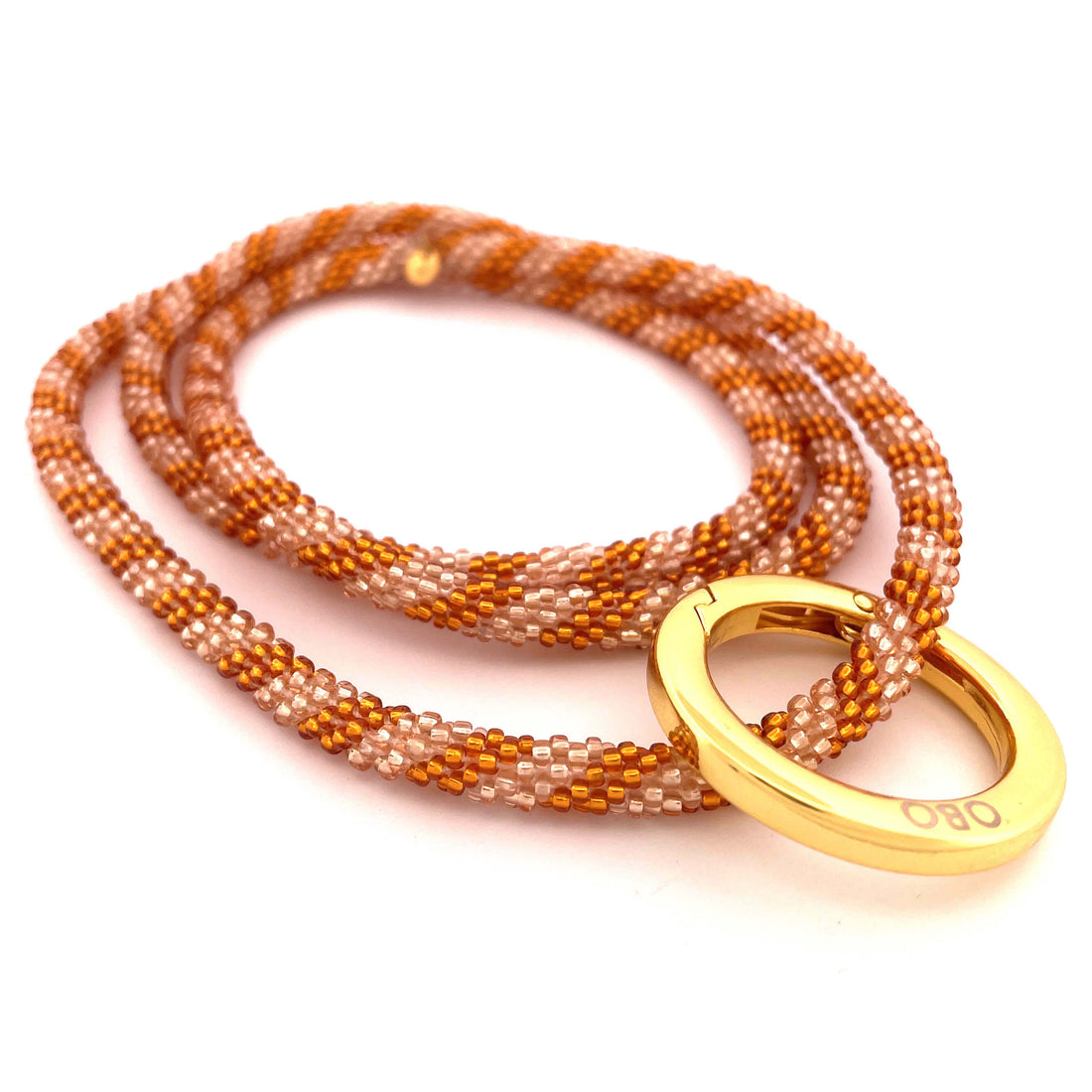 TWISTER - Roll-on Keychain: Gold Peach 