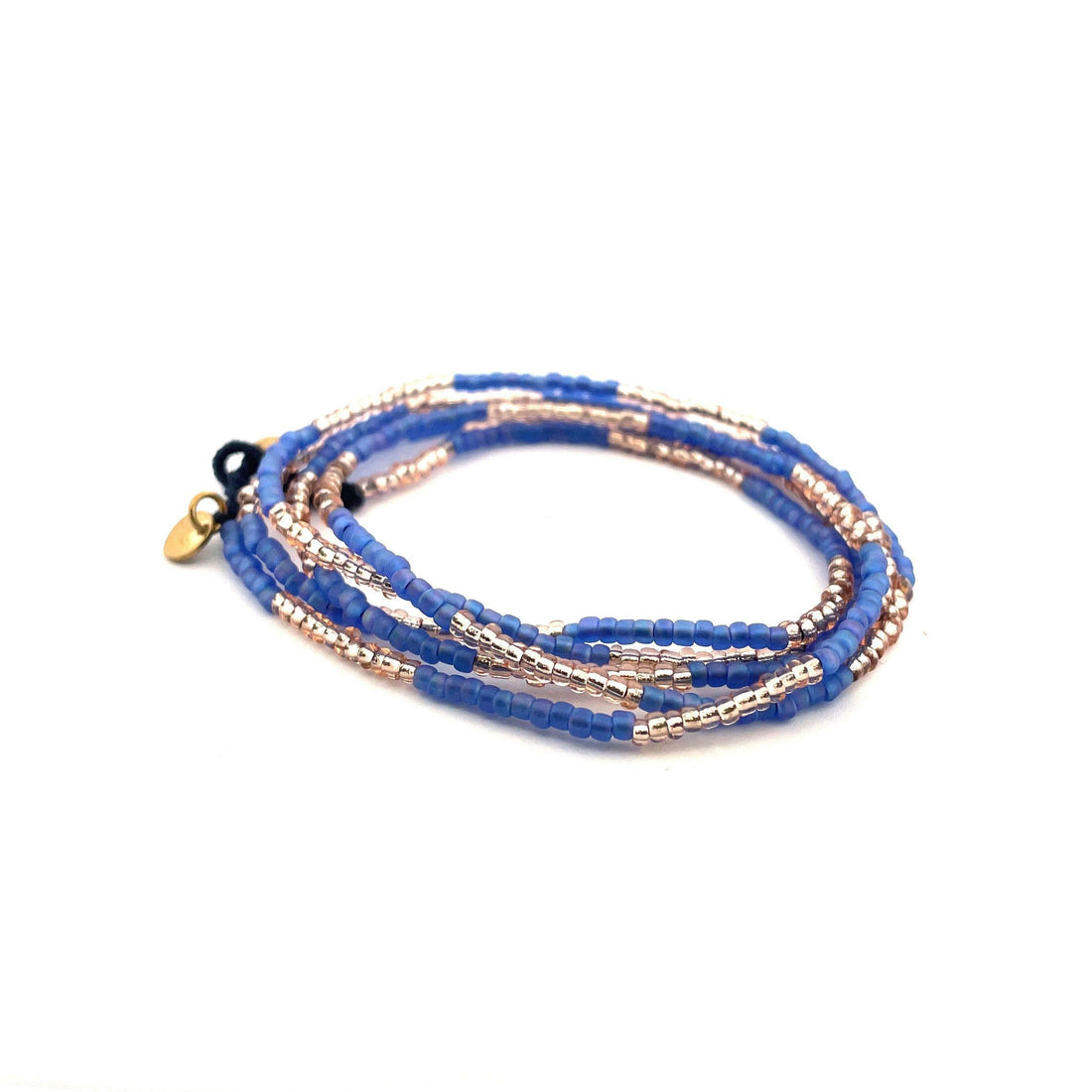 DUO - Necklace &amp;amp; wrap bracelet &quot;Sky Shine&quot; 