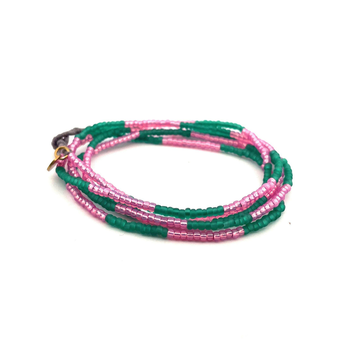 DUO - Necklace &amp;amp; wrap bracelet &quot;Urban Glow&quot; 