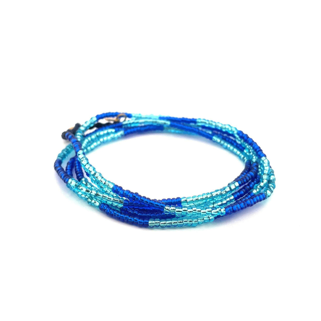 DUO - Necklace &amp;amp; wrap bracelet &quot;Lagoon Sound&quot; 