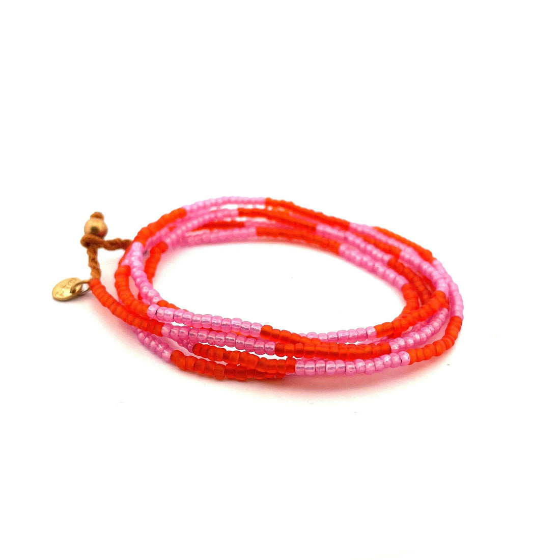 DUO - Necklace &amp;amp; wrap bracelet &quot;Tropical Kiss&quot; 