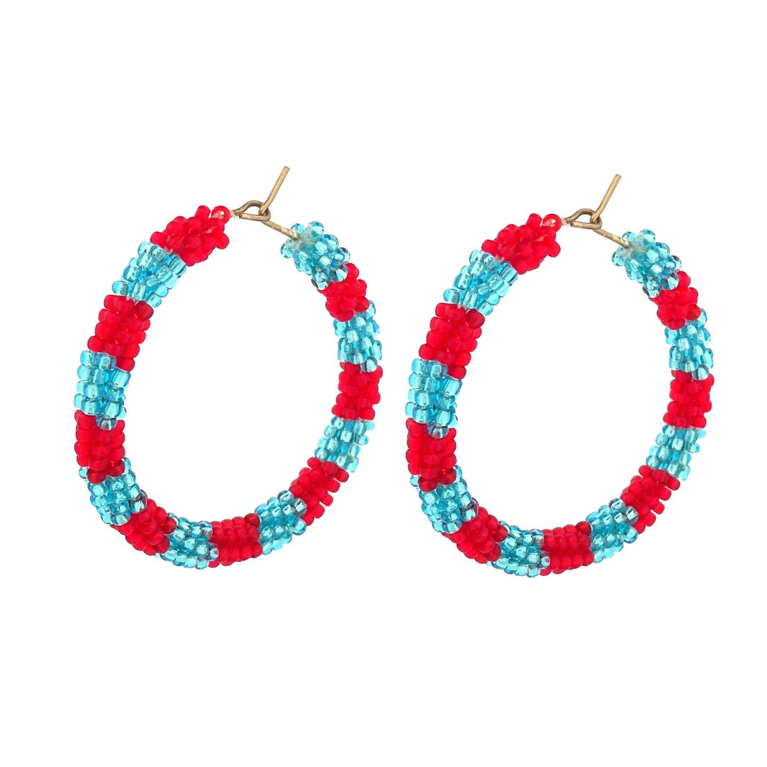 DUO - Creoles &quot;Coral Pulse&quot;