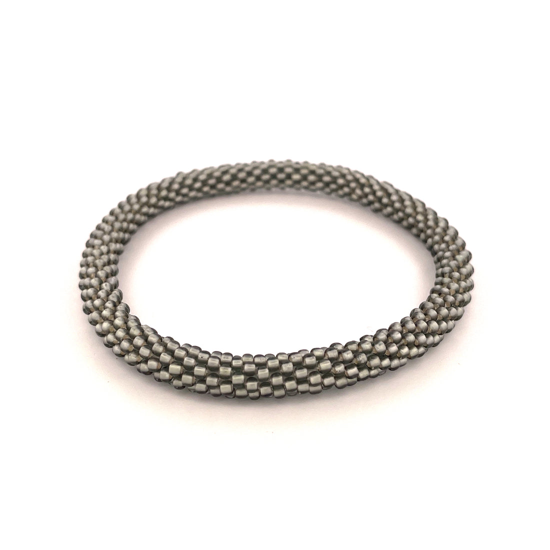AURA - Bracelet roll-on pierre grise