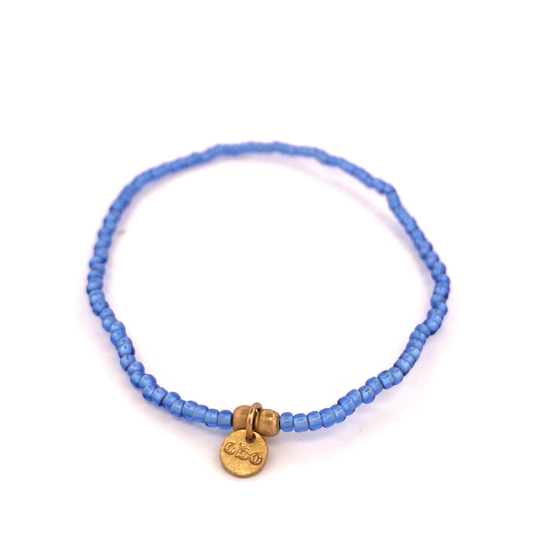 AURA - Bracelet extensible bleu saphir 