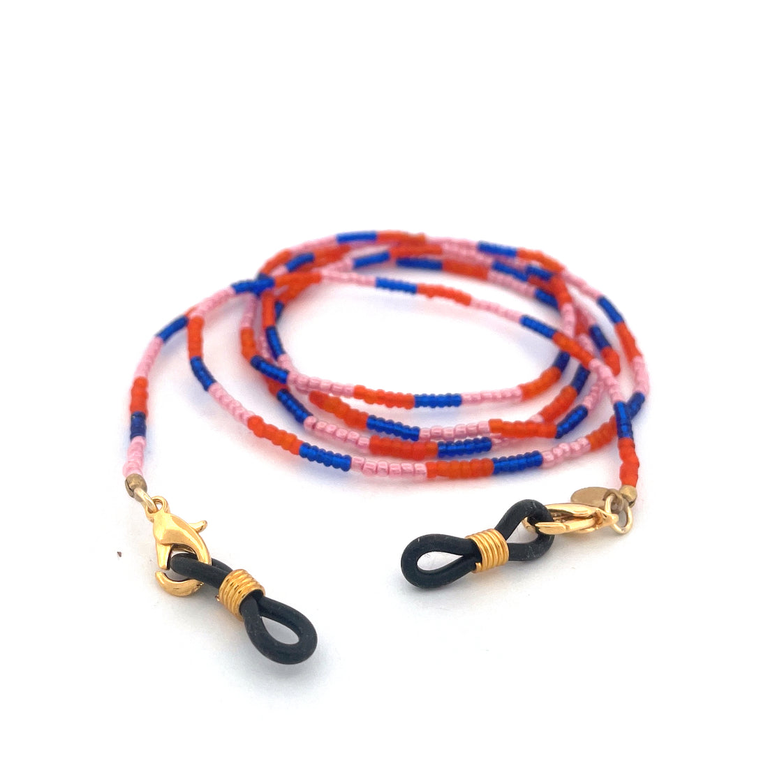 ZHC - Brillenkette Mix 5: Pink, Orange &amp; Blau