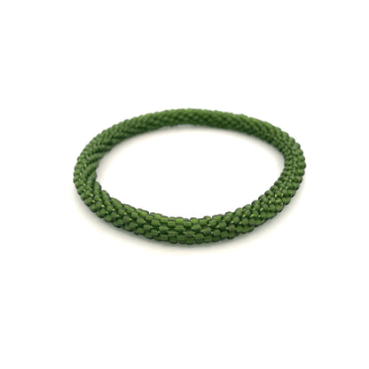 AURA - Bracelet Roll-on Vert Sapin 