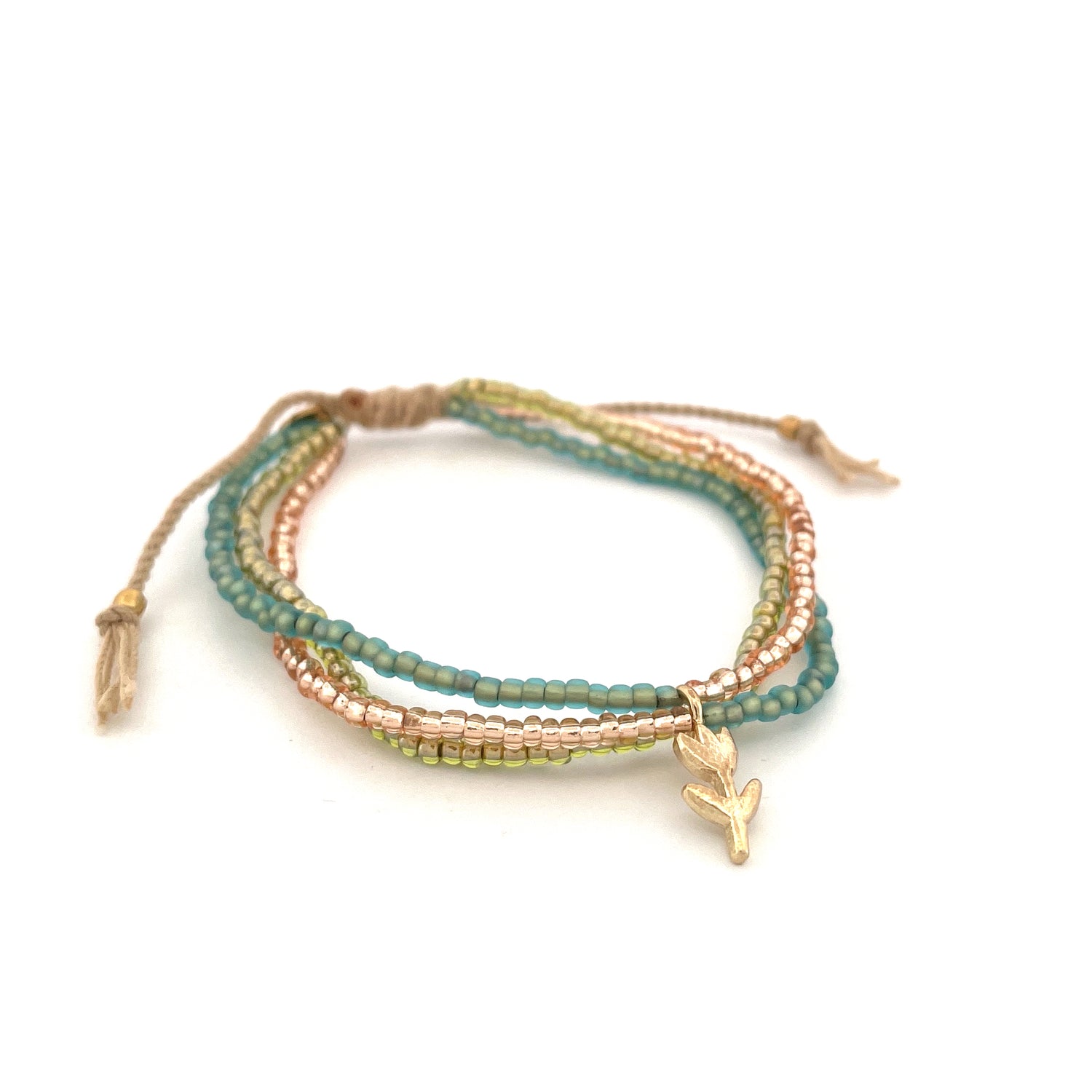 Symbolica Armband "Rosengrün"