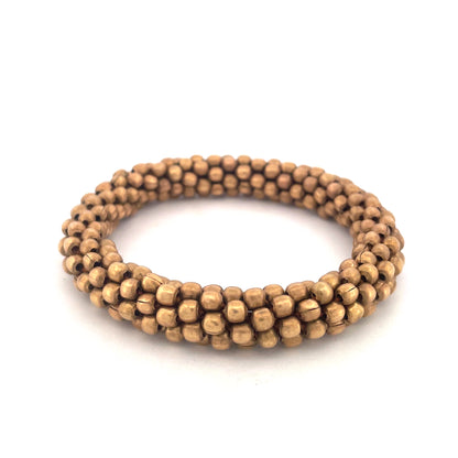 BOLD - Roll-on Armband Messing (Grösse L)