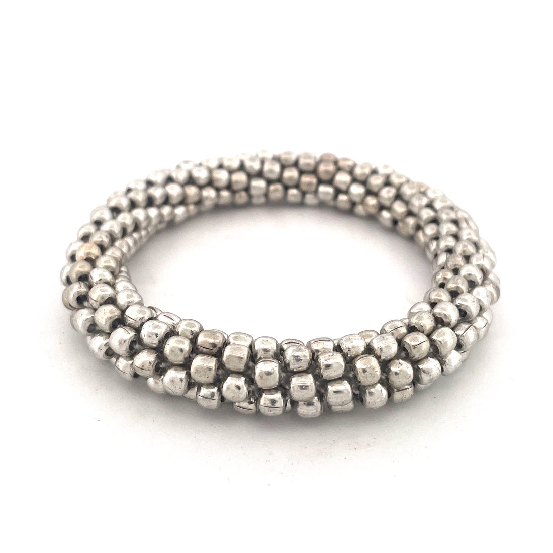 BOLD - Roll-on Armband Messing versilbert GROSS