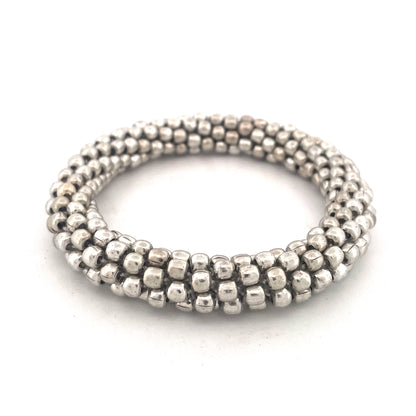 BOLD - Roll-on Armband Messing versilbert GROSS