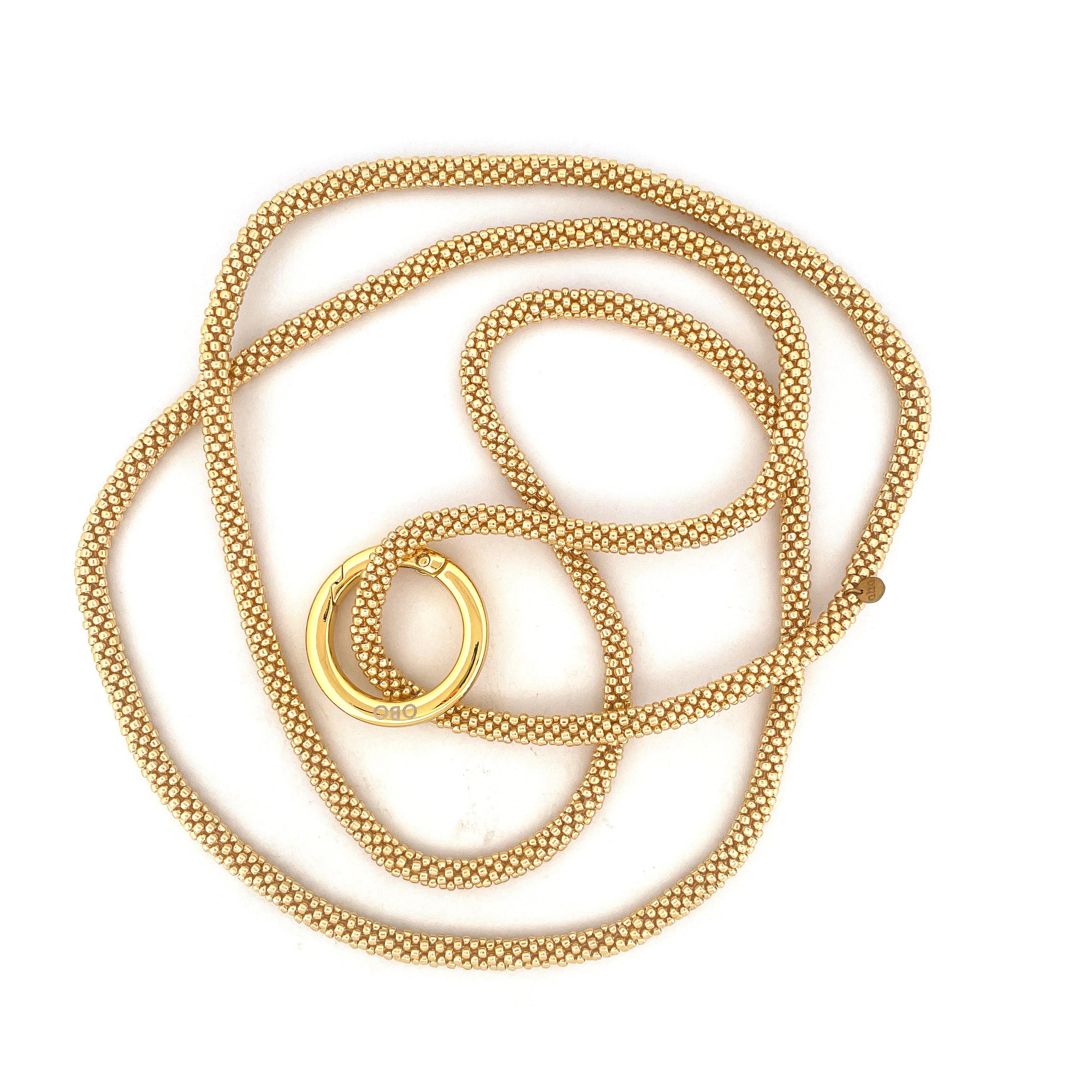 AURA - Handyketten: Glanzgold