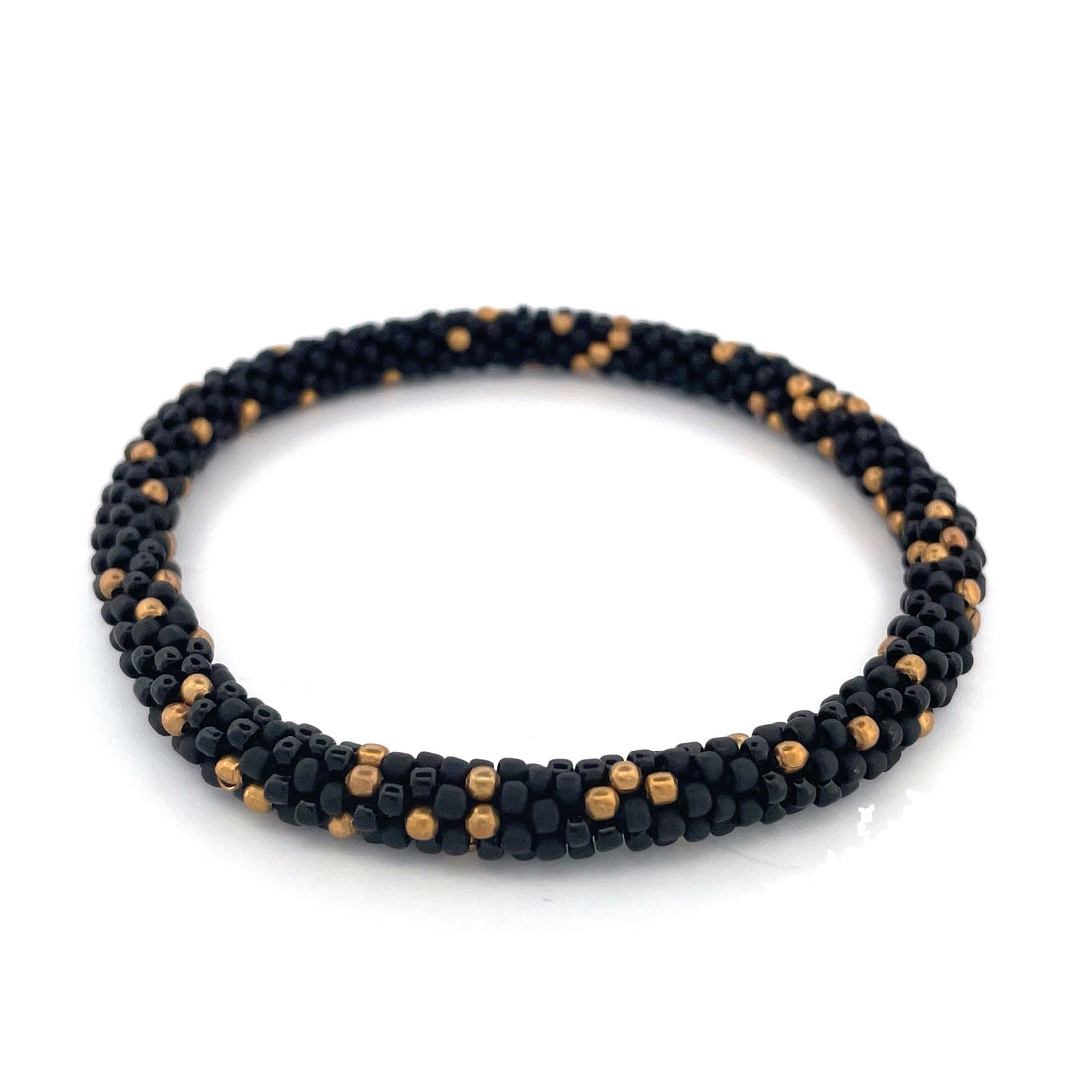 UNIVERSE roll-on bracelet with brass beads