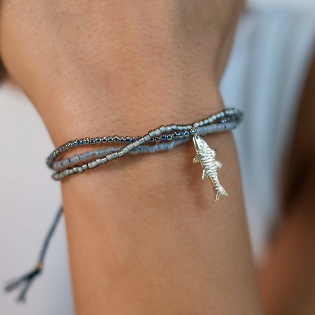 Bracelet Symbolica « Eau plate » 